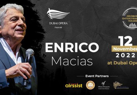 Concert Partner of Enrico Macias – Dubai Opera